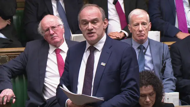 Liberal Democrats leader Ed Davey