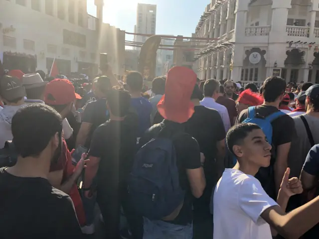 Morocco fans