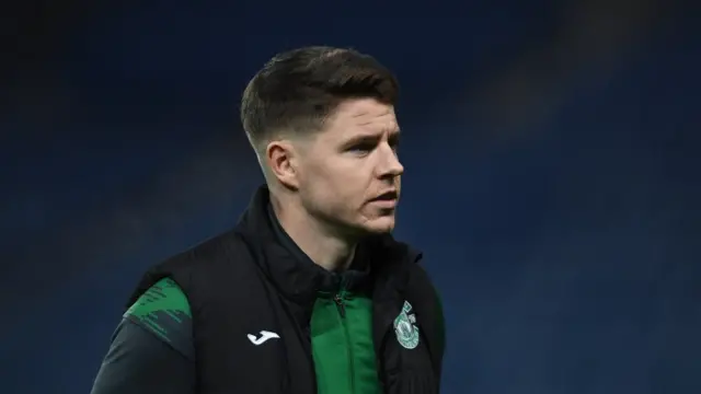 Hibs striker Kevin Nisbet