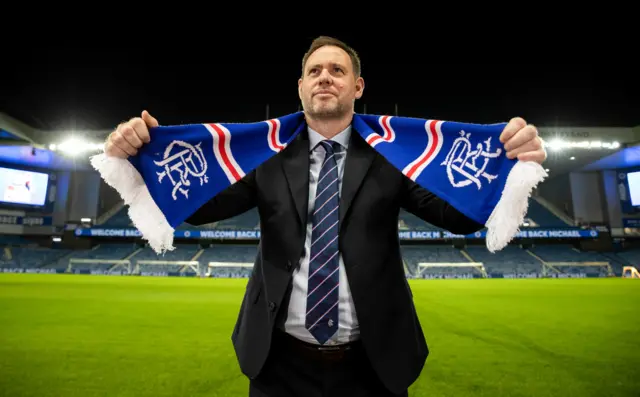 Rangers manager Michael Beale