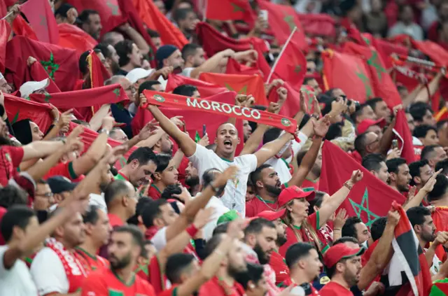 Moroccan fans