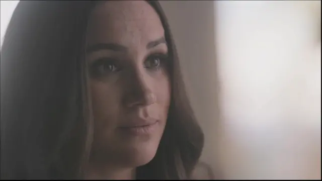 Meghan speaks during a Netflix documentary