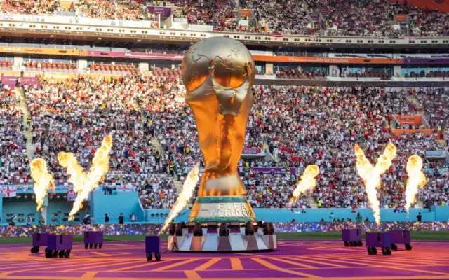 Replica of the World Cup trophy