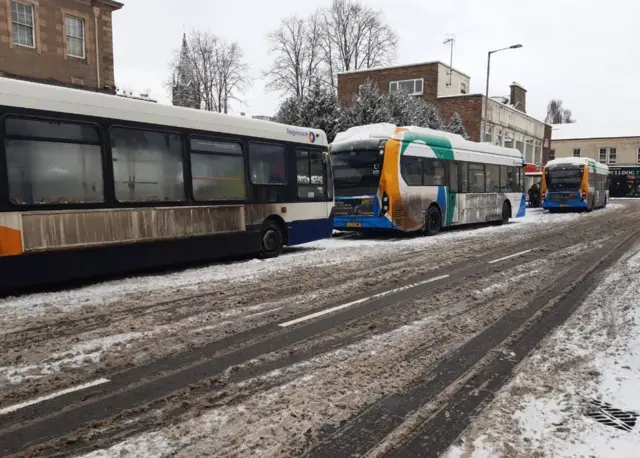 Stagecoach buses in Perth