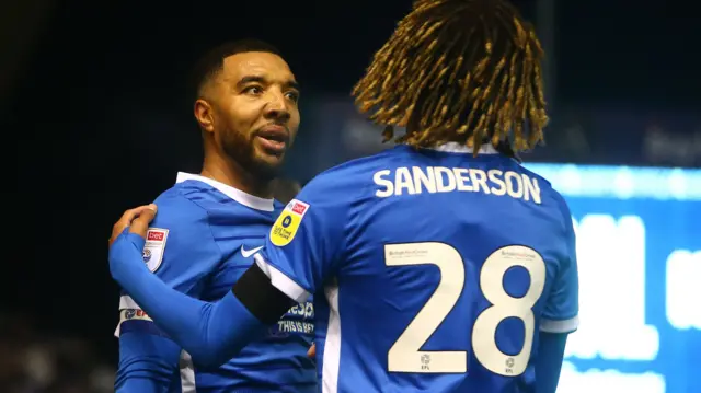 Birmingham celebrate goal