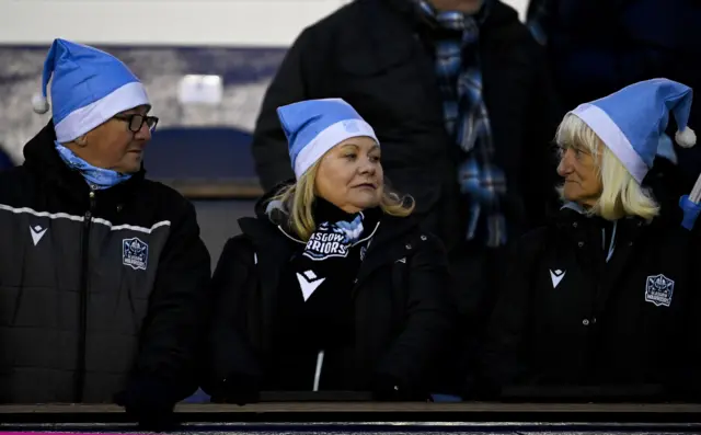 Glasgow fans at Murrayfield