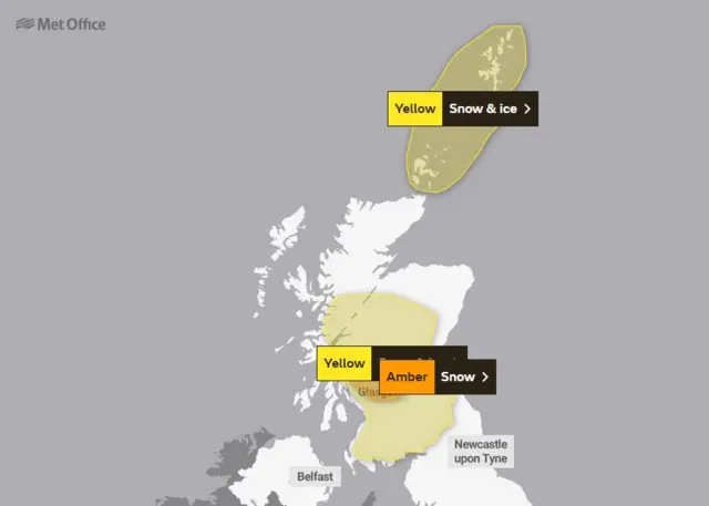 Met Office map