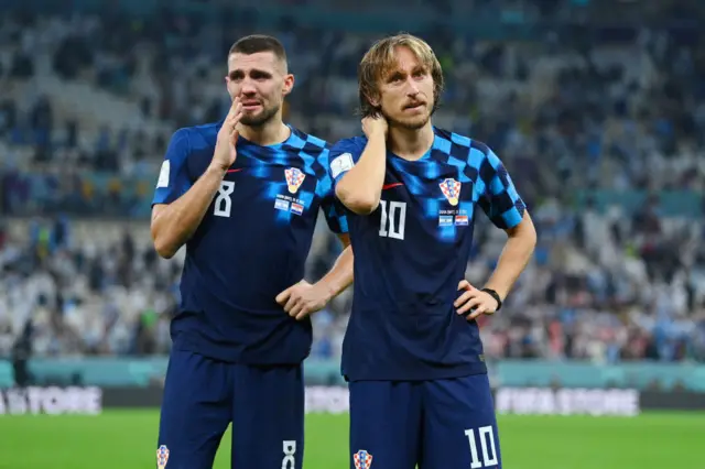 Mateo Kovacic and Luka Modric