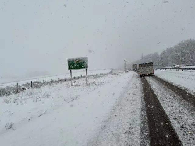 A9 snow