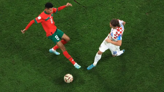 Croatia 2-1 Morocco