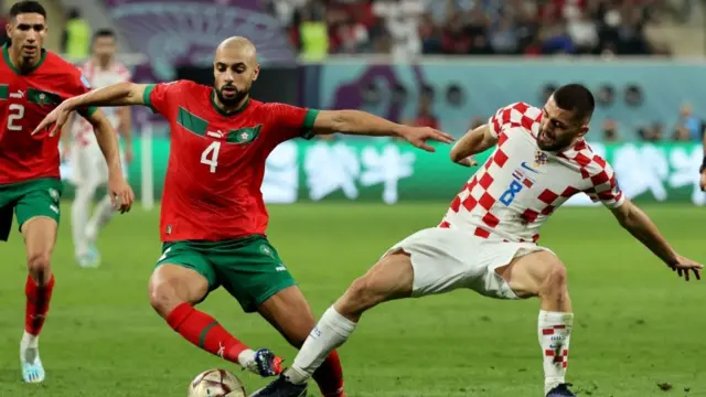 Croatia 2-1 Morocco