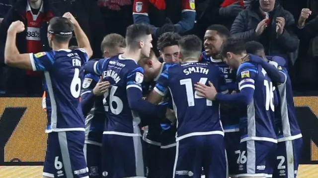 Boro celebrate