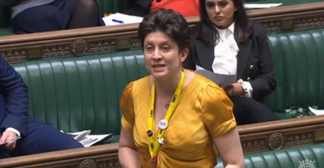 Alison Thewliss speaks in the Commons