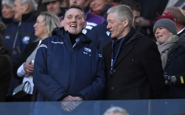 Doddie Weir and John Jeffrey