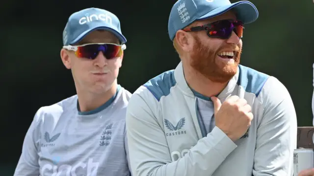 Harry Brook and Jonny Bairstow