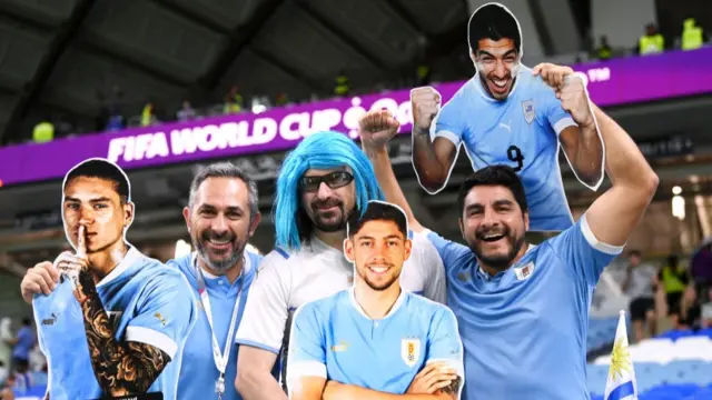 Uruguay fans