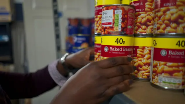 Funmilayo’s parcles include staple foods and ingredients for different cultures