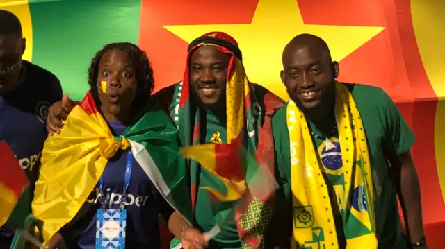 Cameroon fans