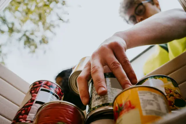 A food bank