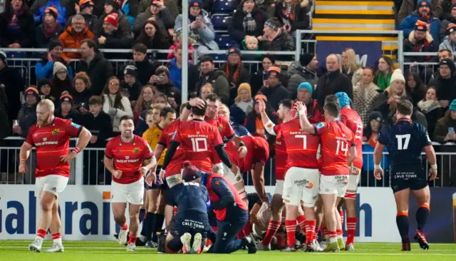 Munster celebrate