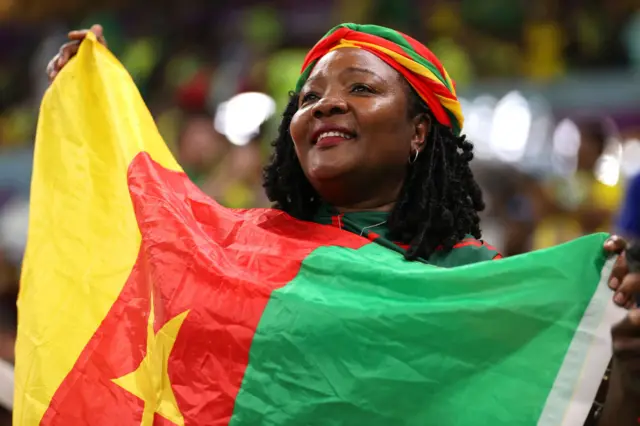 Cameroon fan