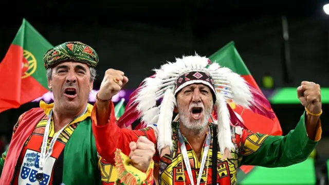 Portugal fans