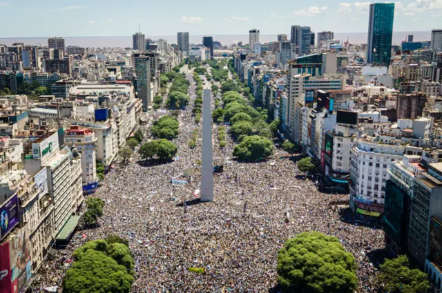 Argentina fans