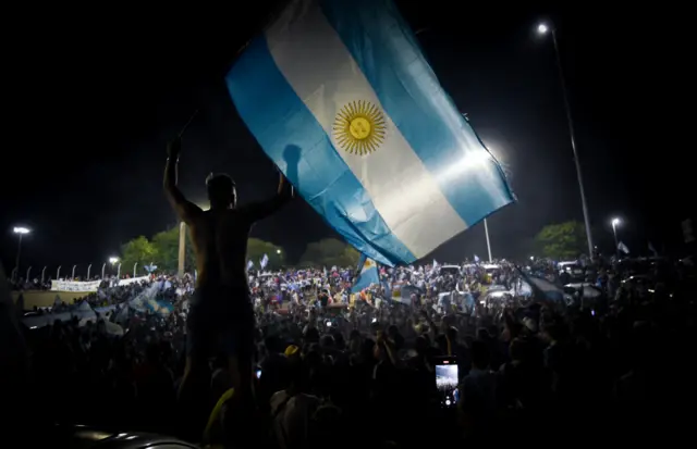 Argentina fans