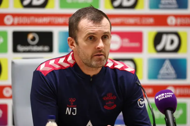 Southampton manager Nathan Jones