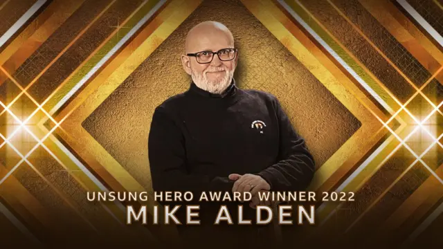 Unsung Hero award winner - Mike Alden