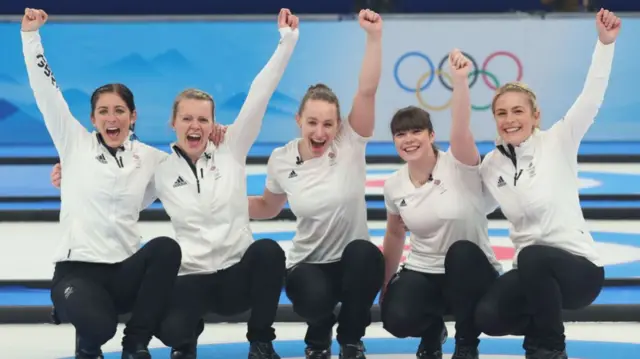 Great Britain's women's curling team