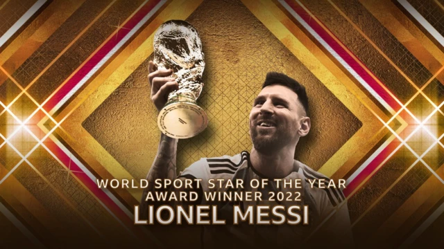 BBC Sports Personality's World Sport Star of the Year for 2022 - Lionel Messi