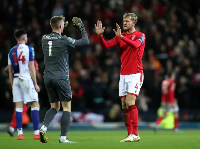 Dan Worrall and Dean Henderson