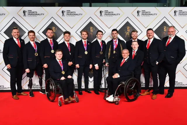 The England Rugby Wheelchair Team