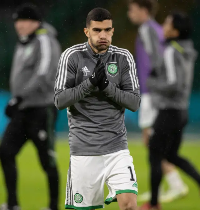 Liel Abada at Celtic Park