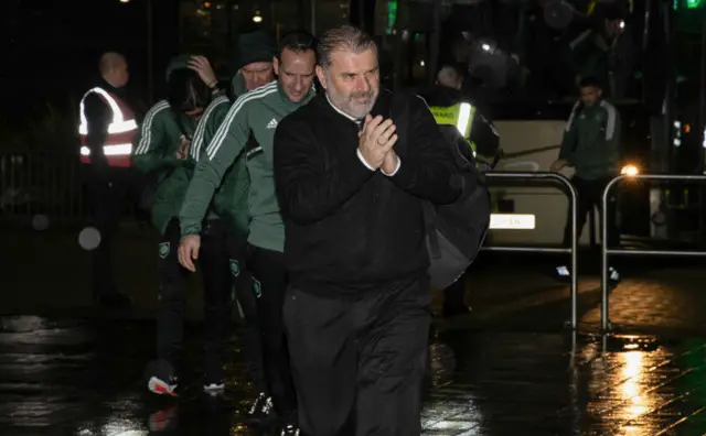 Ange Postecoglou arrives