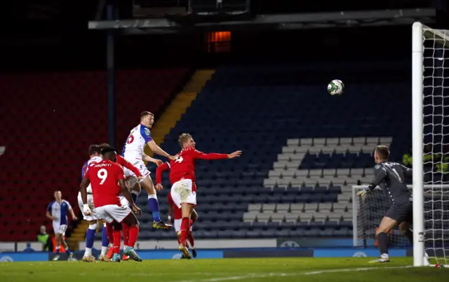 Scott Wharton scores for Blackburn