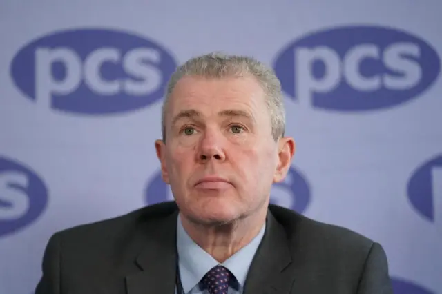 PCS general secretary Mark Serwotka