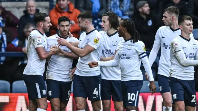 Preston celebrate