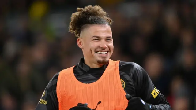 Kalvin Phillips smiling