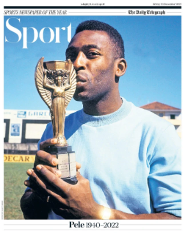 The Daily Telegraph's picture of Pele