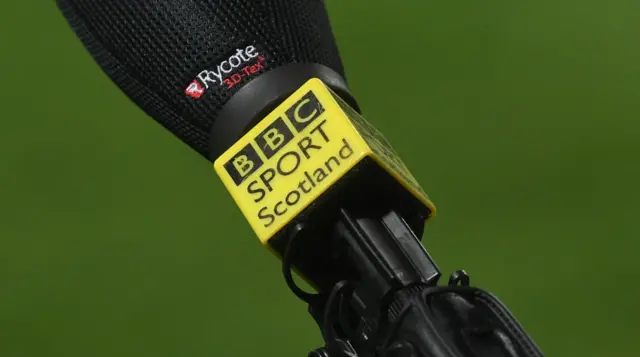 BBC Sport Scotland mic