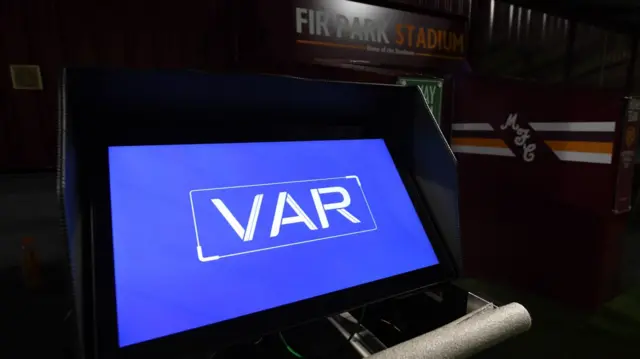 VAR at Fir Park