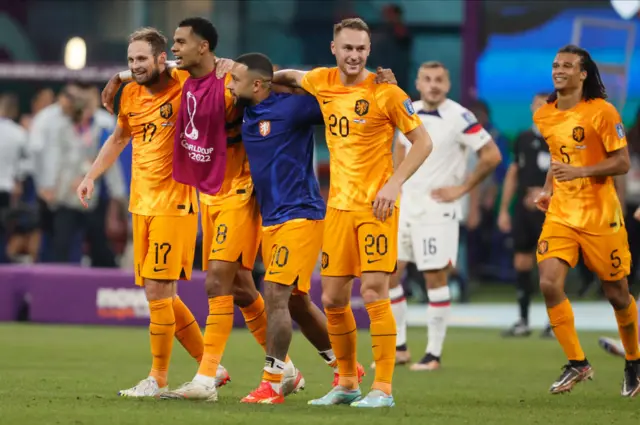 Netherlands celebrate