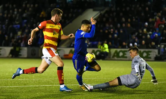 Cove Rangers v Partick Thistle