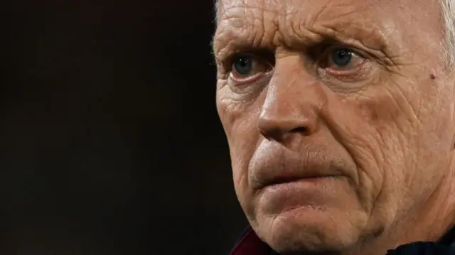 A close-up of David Moyes