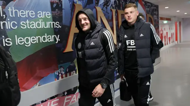 Jamie Vardy walking