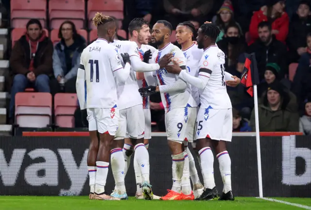 Crystal Palace celebrating