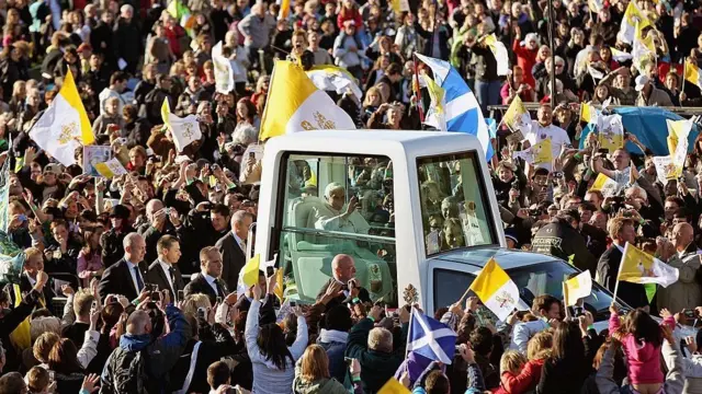 Benedict XVI visits Scotland in 2010