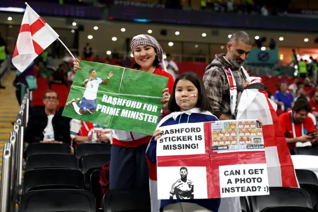 England Rashford sticker poster